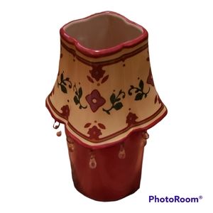 Vintage partylite candle topper,  jeweled shade!